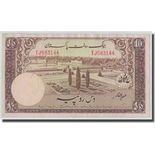 Banknote, Pakistan, 10 Rupees, Undated (1951), KM:13, VF(20-25)
