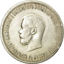 Münze, Russland, Nicholas II, Rouble, Paris, S, Silber
