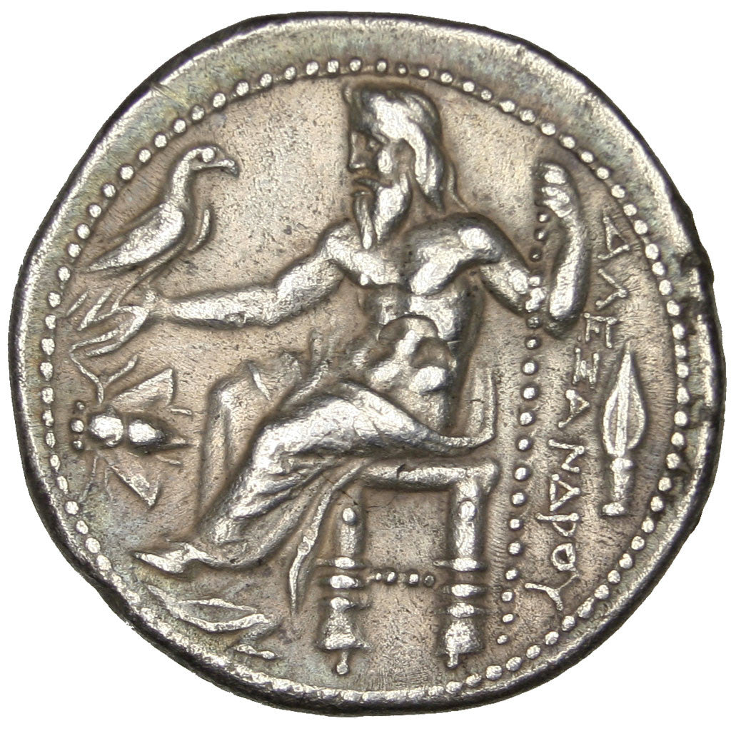 Coin, Kingdom of Macedonia, Alexander III The Great (336-323 BC), Heracles