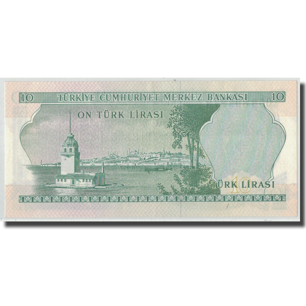 Banknote, Turkey, 10 Lira, L.1970 (1975), 1970-01-26, KM:186, UNC(63)