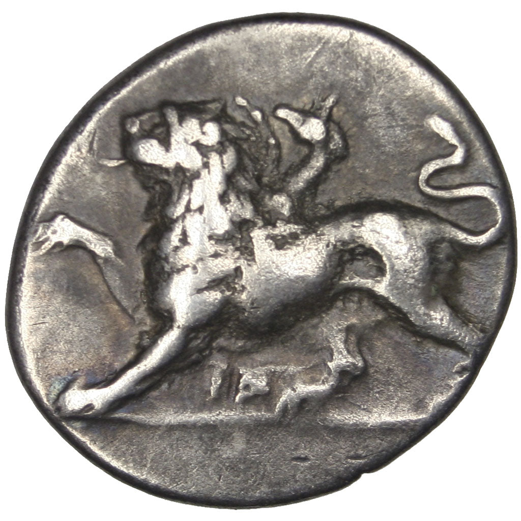 Sikyon, Sicyon, Hemidrachm, EF(40-45), Silver, 1.82
