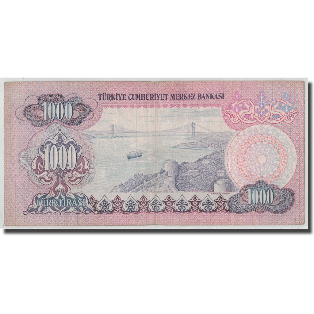 Billet, Turquie, 1000 Lira, L.1970, 1970-01-26, KM:191, TB