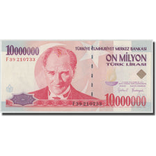 Banconote, Turchia, 10,000,000 Lira, L.1970 (1999), 1970-01-26, KM:214, SPL