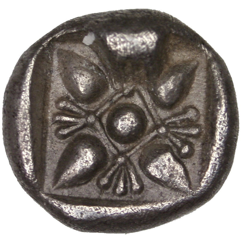 Ionia, Miletos, Obol, Miletos, AU(55-58), Silver, 1.08