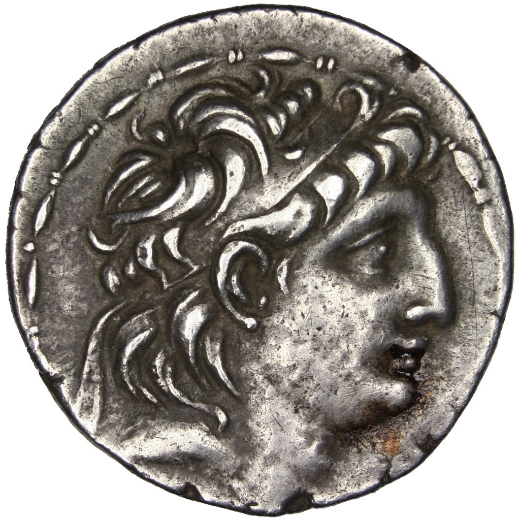 Cappadoce, Ariarathes VII (116-101 AV JC), Antiochos I, Seleucia, Tetradrachm,..