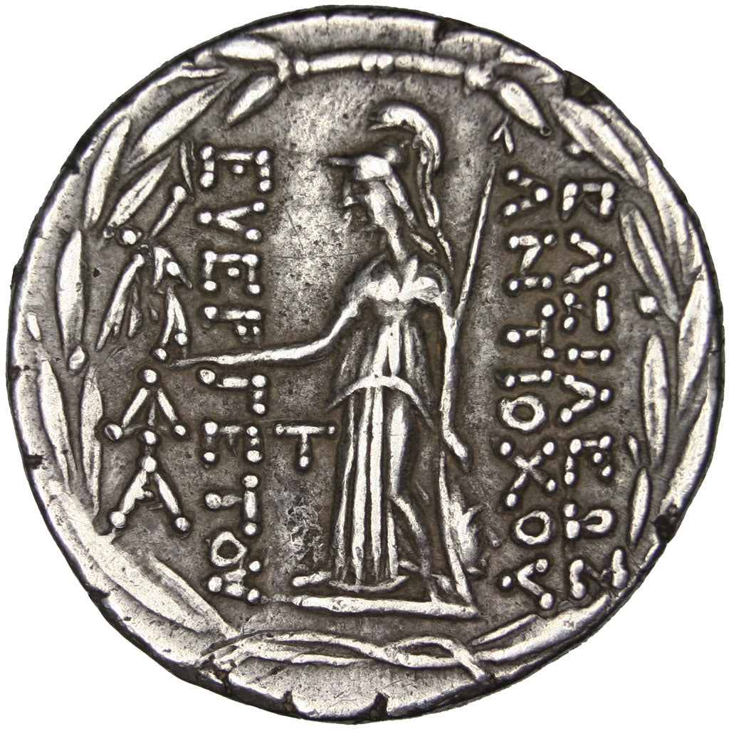 Cappadoce, Ariarathes VII (116-101 AV JC), Antiochos I, Seleucia, Tetradrachm,..