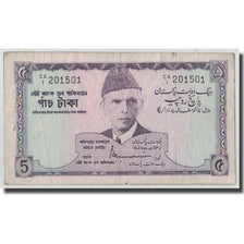 Banknote, Pakistan, 5 Rupees, KM:15, VF(20-25)