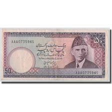 Banknote, Pakistan, 50 Rupees, KM:40, EF(40-45)