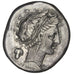 Campania, Neapolis, Nymph, Didrachm, Neapolis, AU(50-53), Silver, 7.20