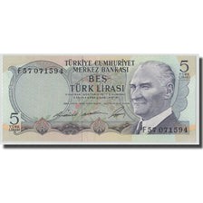 Biljet, Turkije, 5 Lira, L.1930, 1930-06-11, KM:179, SPL