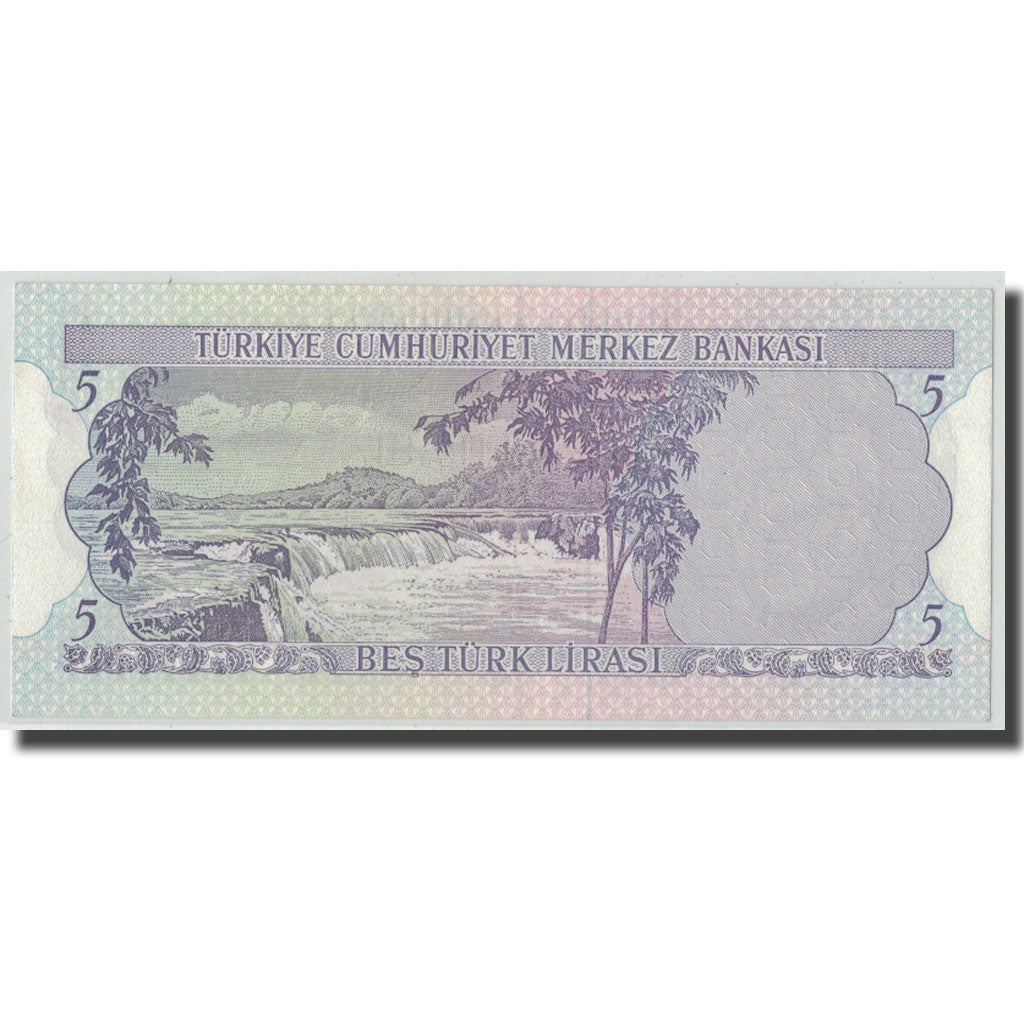 Banknote, Turkey, 5 Lira, L.1930, 1930-06-11, KM:179, UNC(63)