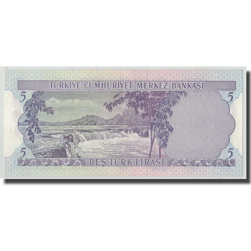 Banknote, Turkey, 5 Lira, L.1930, 1930-06-11, KM:179, UNC(63)
