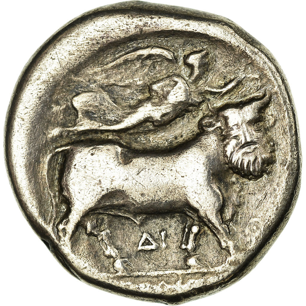 Coin, Campania, Neapolis, Nymph, Didrachm, Neapolis, EF(40-45), Silver