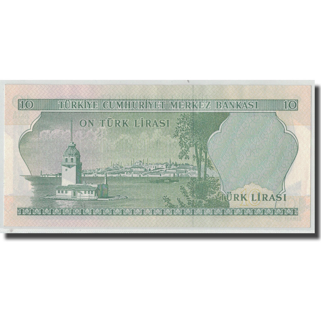 Banknote, Turkey, 10 Lira, L.1970, 1970-01-14, KM:186, UNC(63)