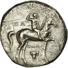 Monnaie, Calabre, Taranto, Taras, son of Poseidon, Didrachme, Tarentum, TTB