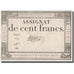 Frankrijk, 100 Francs, 1795, Leval, 1795-01-07, TTB, KM:A78, Lafaurie:173