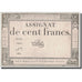 France, 100 Francs, 1795, Lehord, 7.1.1795, VF(30-35), KM:A78, Lafaurie:173