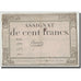 Frankreich, 100 Francs, 1795, Amiot, 7.1.1795, S, KM:A78, Lafaurie:173