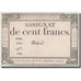 Frankreich, 100 Francs, 1795, Dubra, 7.1.1795, S, KM:A78, Lafaurie:173