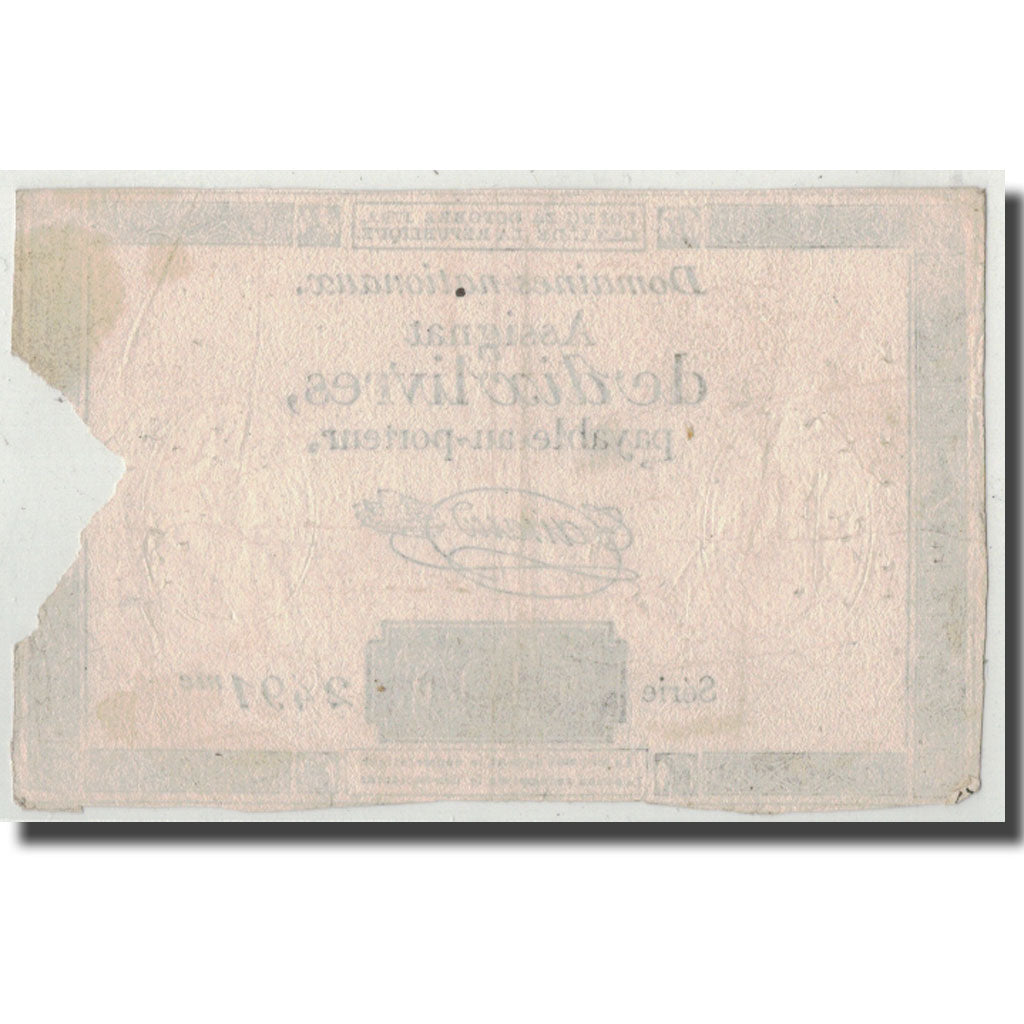 Francia, 10 Livres, 1792, Taisaud, 1792-10-24, BC, KM:A66b, Lafaurie:161b