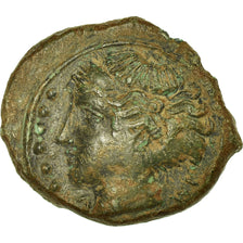Munten, Sicilië, Himera, Nymph, Hemilitron, Himera, ZF+, Bronze