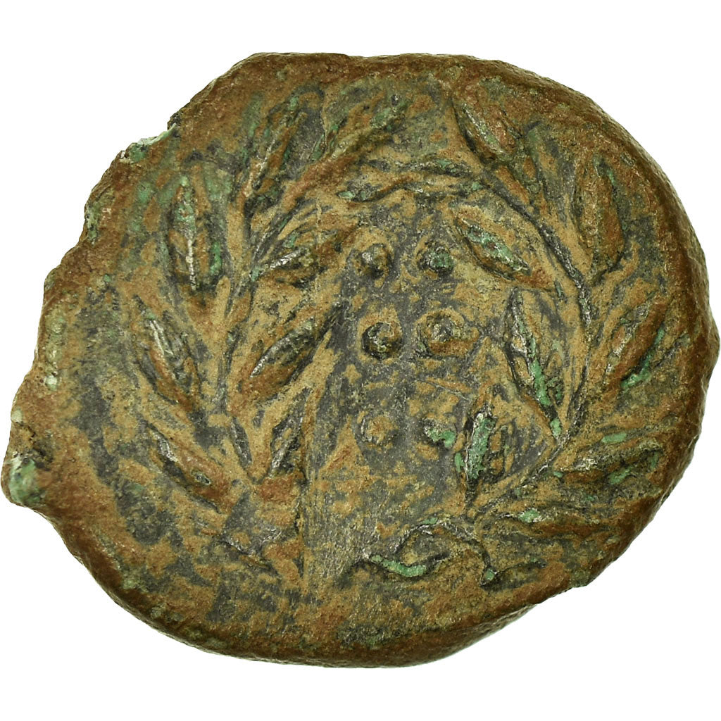 Coin, Sicily, Himera, Nymph, Hemilitron, Himera, AU(50-53), Bronze