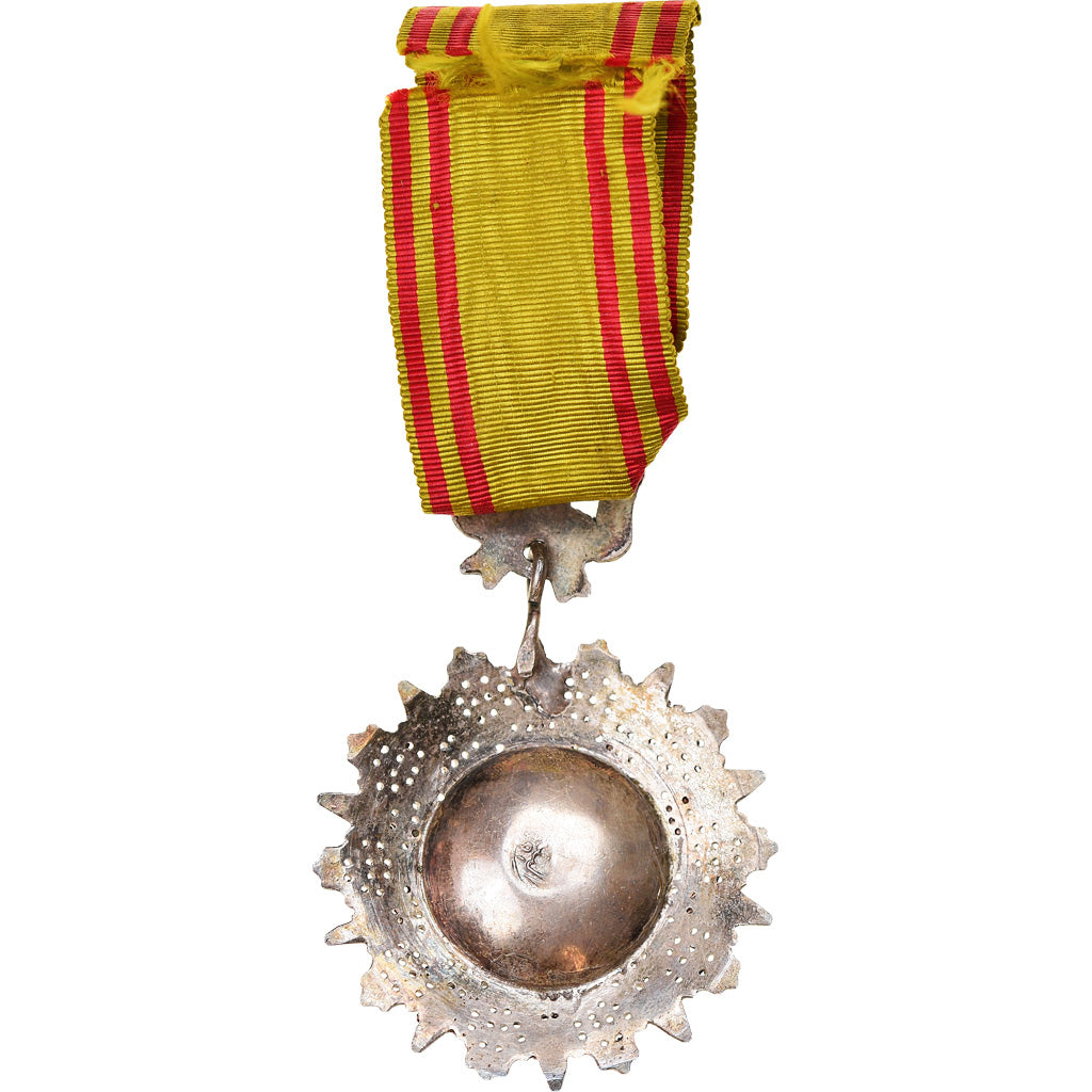 Tunisia, Chevalier de l'Ordre du Nicham Al Iftikar, Medal, 1922-1929, Excellent