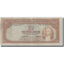 Banknote, Turkey, 10 Lira, L.1930, KM:128, F(12-15)