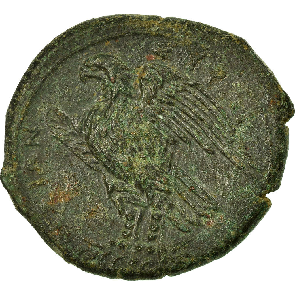 Coin, SICILIA, Syracuse, Zeus, Litra, Syracuse, AU(55-58), Bronze