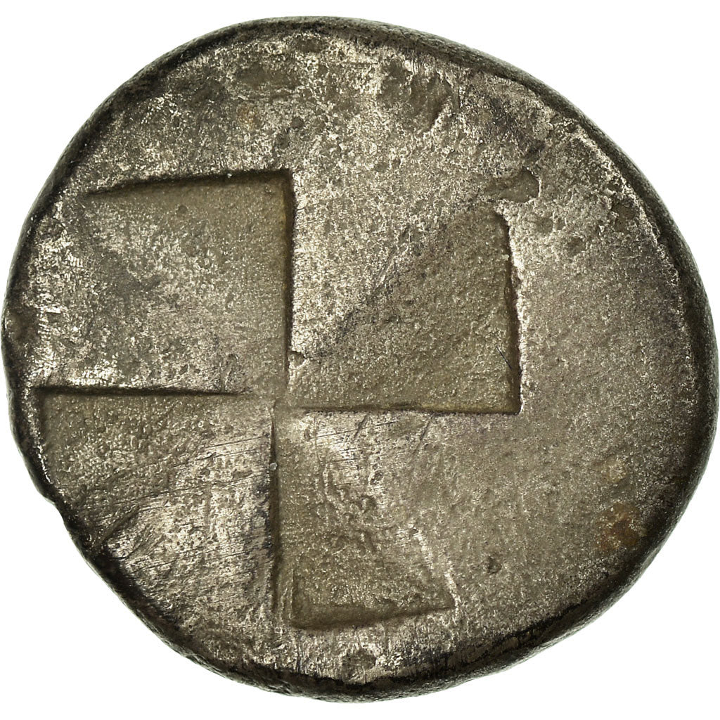 Moneta, Thrace, Thasos, Siglos, BB+, Argento