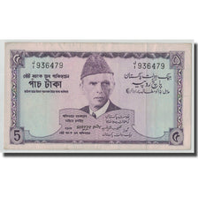 Banknote, Pakistan, 5 Rupees, KM:15, EF(40-45)