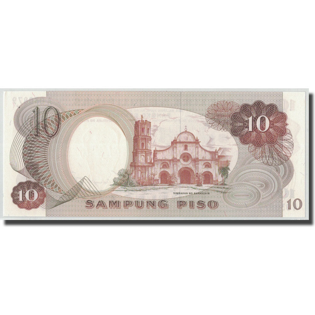 Banconote, Filippine, 10 Piso, KM:144a, SPL