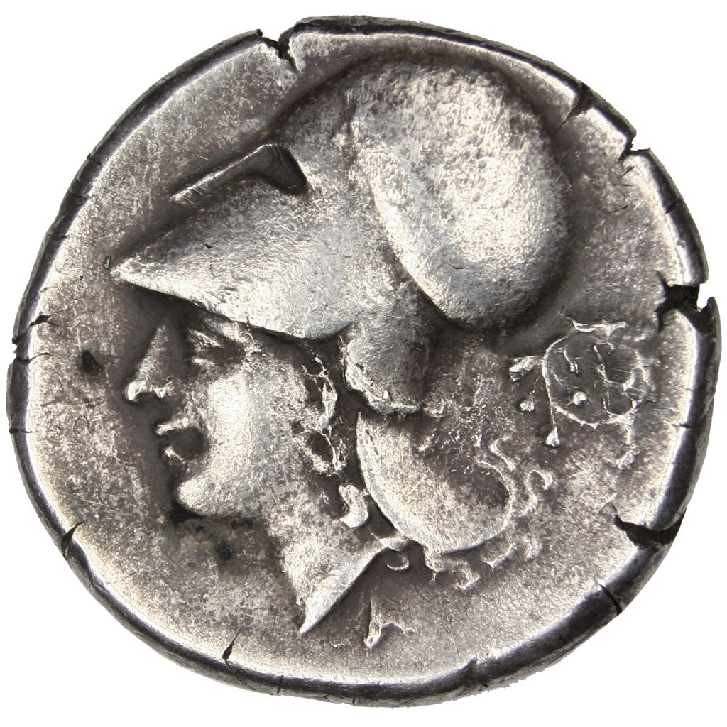 Corinthia, Corinth, Athena, Stater, Corinth, EF(40-45), Silver, 8.47