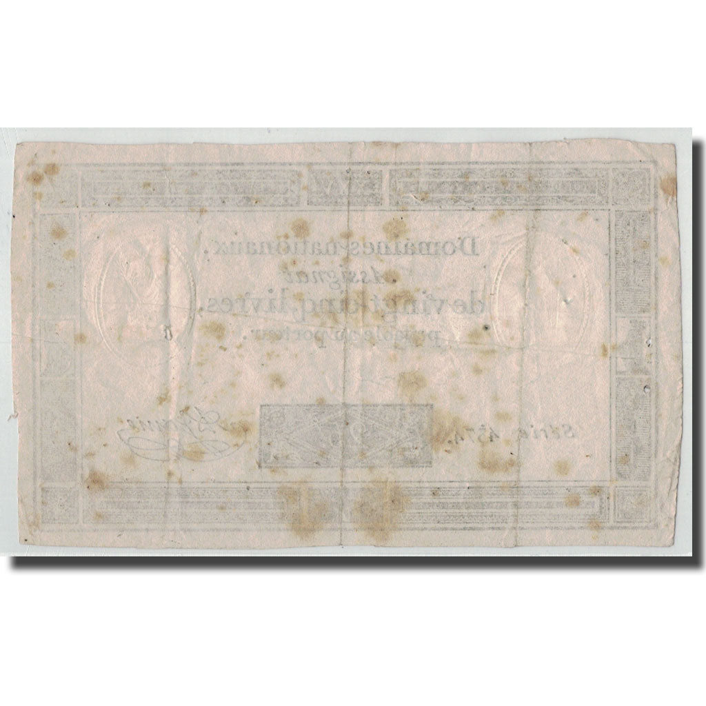 Francia, 25 Livres, 1793, A.Jame, 1793-06-06, MB, KM:A71, Lafaurie:168