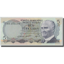 Banknote, Turkey, 5 Lira, L.1930, 1930-06-11, KM:179, UNC(63)