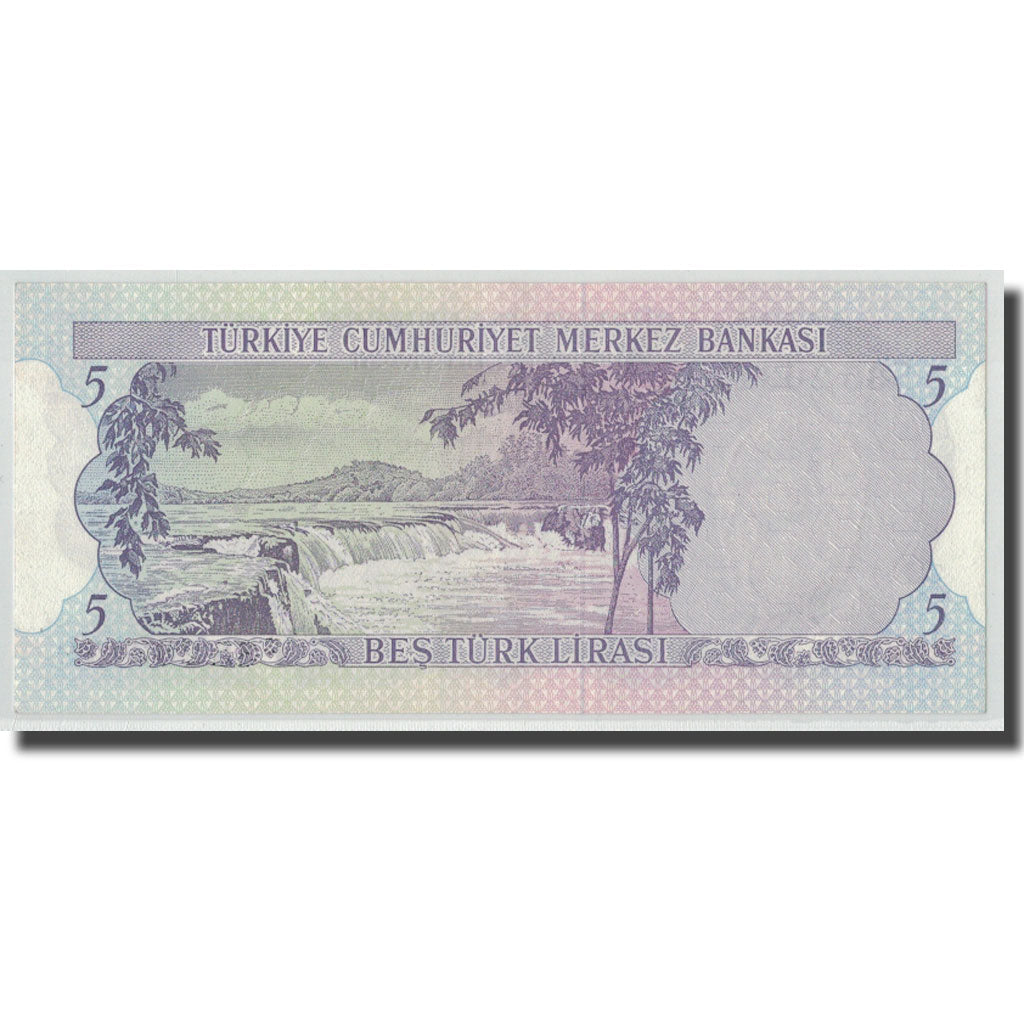 Banknote, Turkey, 5 Lira, L.1930, 1930-06-11, KM:179, UNC(63)