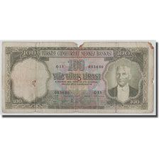 Banknote, Turkey, 100 Lira, L.1930, 1930-06-11, KM:169a, F(12-15)