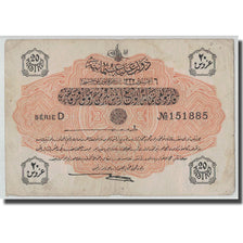 Banknote, Turkey, 20 Piastres, L.1332, AH1332-08-06, KM:88, EF(40-45)