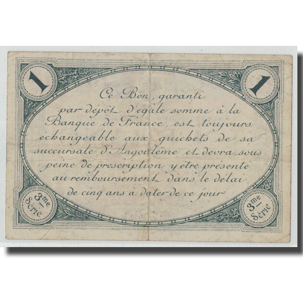 France, Angoulême, 1 Franc, 1915, TTB, Pirot:9-16