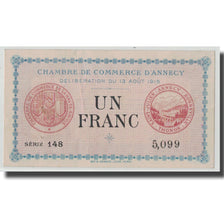 Francia, Annecy, 1 Franc, 1915, EBC, Pirot:10-1