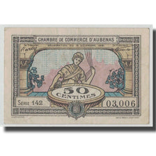 France, Aubenas, 50 Centimes, 1921, EF(40-45), Pirot:14-1