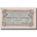 France, Auxerre, 50 Centimes, 1920, AU(55-58), Pirot:17-24
