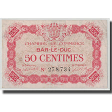 France, Bar-le-Duc, 50 Centimes, 1917, EF(40-45), Pirot:19-9