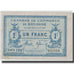 France, Bayonne, 1 Franc, 1920, EF(40-45), Pirot:21-67