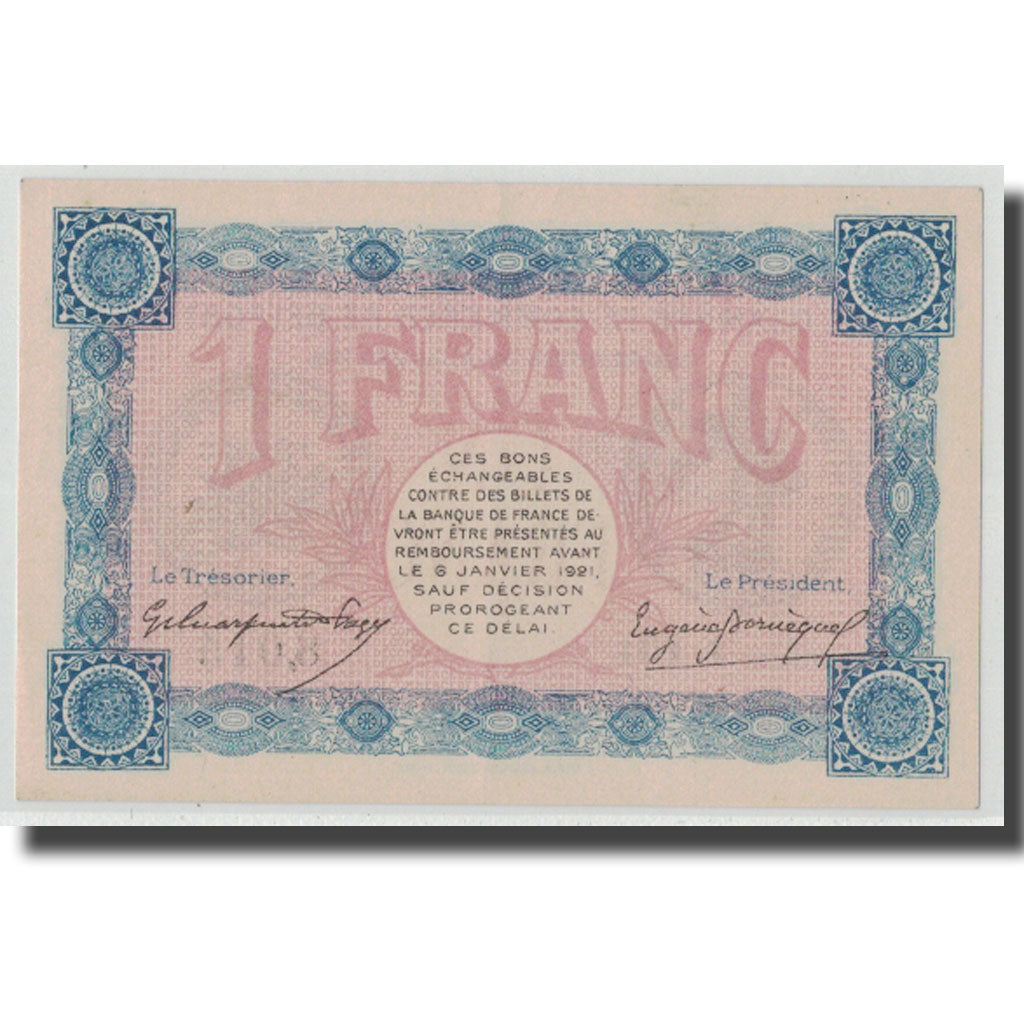 Francia, Belfort, 1 Franc, 1916, SPL, Pirot:23-21