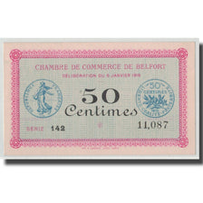 Francia, Belfort, 50 Centimes, 1916, FDS, Pirot:23-17