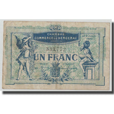 Francia, Bergerac, 1 Franc, 1920, BC, Pirot:24-37