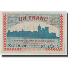 Frankreich, Béziers, 1 Franc, 1920, VZ, Pirot:27-30