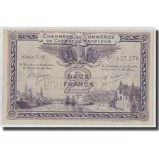Francia, Caen et Honfleur, 2 Francs, 1915, BB, Pirot:34-10
