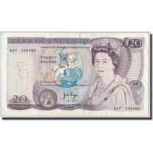 Banknot, Wielka Brytania, 20 Pounds, Undated, KM:380b, EF(40-45)